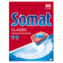 Таблетки для посудомоечных машин Somat Classic, 60 шт. (763685)