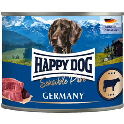 Влажный корм для собак Happy Dog Sens Pure Rind, с говядиной, 200 г