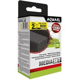 Губка Aquael Media Set Standard, для внутрішнього фільтра Aquael Fan-mini Plus, 2 шт.