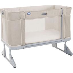 Кроватка Chicco Next2Me 3 в 1 Forever, бежевый (79650.87)