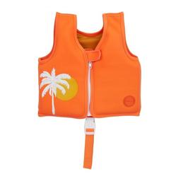 Жилет для плавання дитячий Sunny Life Пустельна пальма, неоновий, 1-2 роки (S1VVESDN)