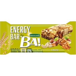 Злаковий батончик Bakalland Ba! Energy Bar 5 Nuts Горіхи та какао 40 г