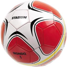 Футбольный мяч Mondo Stadium, размер 5, красный (13901)