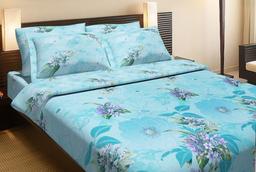 Комплект постельного белья Lotus Top Dreams Стефания, двуспальный, бирюзовый, 3 единицы (2000022083621)