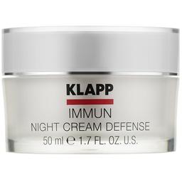 Крем для інтенсивного нічного догляду Klapp Immun Night Cream Defense, 50 мл