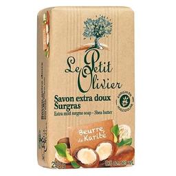 Мило екстраніжне Le Petit Olivier Vegetal oils soap, олія ши, 250 г (3549620005585)