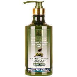 Шампунь Укрепляющий для сухих ломких волос Health&Beauty Treatment Shampoo, с оливковым маслом и медом, 780 мл