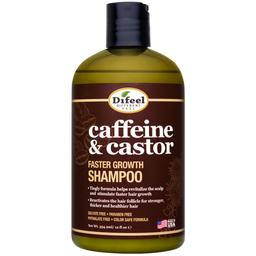 Шампунь для волос Difeel Caffeine and Castor Shampoo for Faster Hair Growth 355 мл
