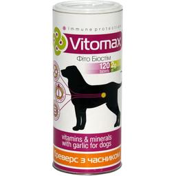Витамины Vitomax Бреверс с пивными дрожжами и чесноком для собак, 120 таблеток
