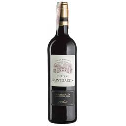 Вино Chateau Saint-Martin Bordeaux, красное, сухое, 12,5%, 0,75 л (31073)