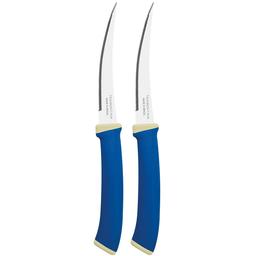 Набор ножей Tramontina Felice для томатов, синий, 10,2 см (23495/214)