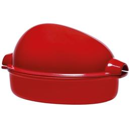 Форма для запікання курки Emile Henry овальна 41,5х27,5 см червона (348444)