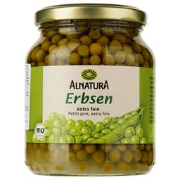 Горошок Alnatura консервований органічний дрібний 350 г (897325)