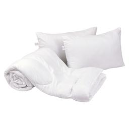 Ковдра з подушкою Руно, силіконові, 172х205 см, 50х70 см, біла (172.52СЛБ_Білий)