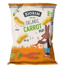 Снеки органические Biobim Пафи кукурузные с морковкой, 20 г