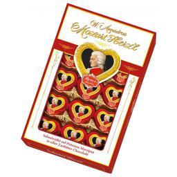 Цукерки шоколадні Reber Mozart Herzl, новорічні, 150 г