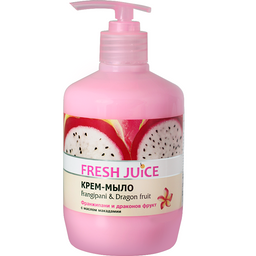 Крем-мило Fresh Juice Frangipani & Dragon fruit, 460 мл