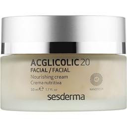 Живильний нічний крем для обличчя Sesderma Aclgicolic20 Nourishing Cream, 50 мл