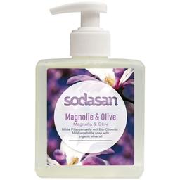 Органическое жидкое мыло Sodasan Магнолия-Олива, детоксикующее, 300 мл