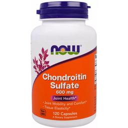 Хондроїтин сульфат Now Foods Chondroitin Sulfate 600 мг 120 капсул