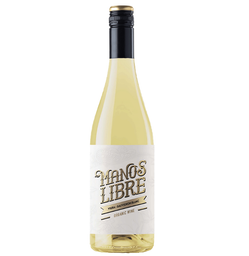 Вино Manos Libre Viura-Sauvignon Blanc Organic, біле, сухе, 13%, 0,75 л