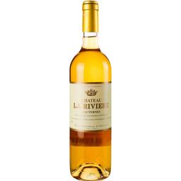 Вино Chateau la Riviere Sauternes White, белое, сладкое, 14%, 0,75 л (863052)