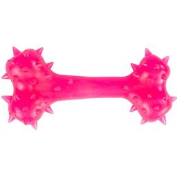 Игрушка для собак Agility кость 15 см розовая