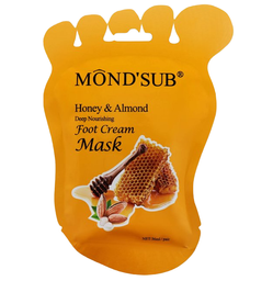 Питательная маска для ног Mond`Sub Мед и миндаль (822585)