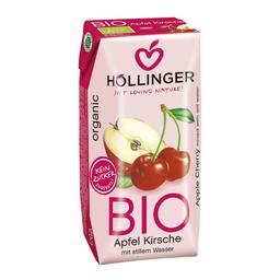 Соковий напій Hollinger Яблуко та вишня органічний 200 мл