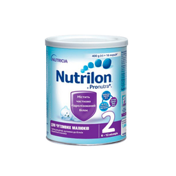 Суха молочна суміш Nutrilon 2 для чутливих дітей, 400 г