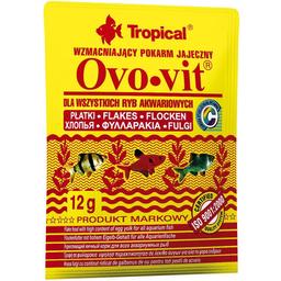 Корм для риб Tropical Ovo-Vit, у вигляді пластівців, 12 г