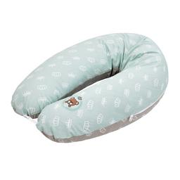 Подушка для беременных и кормления Papaella, 170х30 см, мятный и бежевый (8-33266)