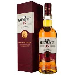 Виски The Glenlivet 15 yo, в подарочной упаковке, 40%, 0,7 л (322149)