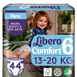 Підгузки Libero Comfort 6 (13-20 кг), 44 шт.