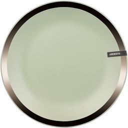 Тарелка обеденная Ardesto Liguria, Green bay, 26 см, зеленая (AR2926LGC)