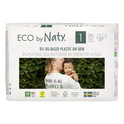 Органічні підгузки Naty 1 (2-5 кг), 25 шт.