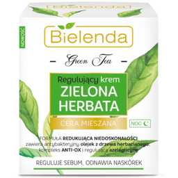 Регулюючий нічний крем для обличчя Bielenda Зелений чай, 50 мл