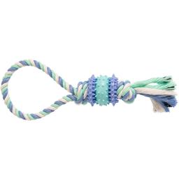 Іграшка для собак GimDog Dent Plus, мотузка з термопластичною гумою, 30 см