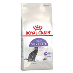 Сухой корм для взрослых стерилизованных кошек и кастрированных котов Royal Canin Sterilised, 0,4 кг (2537004)