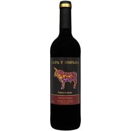 Вино Capa y Espada Vino Tinto Seco, червоне, сухе, 0,75 л