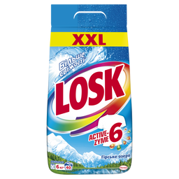 Пральний порошок Losk Гірське Озеро, 6 кг (327646)