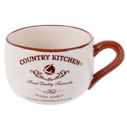 Чашка Lefard Country Kitchen, 400 мл, коричневий (940-295)