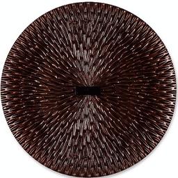 Тарелка ArdaCam Dolce, 21 см, коричневая