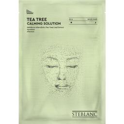 Тканинна маска-сироватка Steblanc Tea Tree Calming Solution Зволожуюча з екстрактом чайного дерева, 25 г