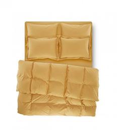 Комплект постельного белья Penelope Catherine mustard, хлопок, евро (200х160+35см), желтый (svt-2000022294515)