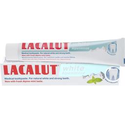 Зубна паста Lacalut White Alpenminze, 75 мл