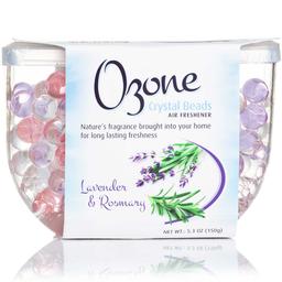 Освежитель воздуха Ozone кристаллический на гелевой основе Crystal Beads, Лаванда и Розмарин, 150 г