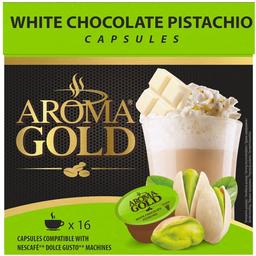 Кава в капсулах Aroma Gold White Chocolate Pistachio 256 г