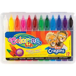 Грим для лица Colorino в пластиковой упаковке 12 цветов (32650PTR)
