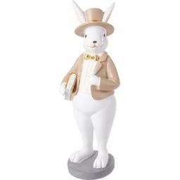 Фігурка декоративна Lefard Кролик у капелюсі, 10x8x25, 5 см (192-234)